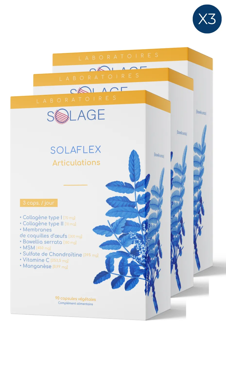 Pack 3x Solaflex