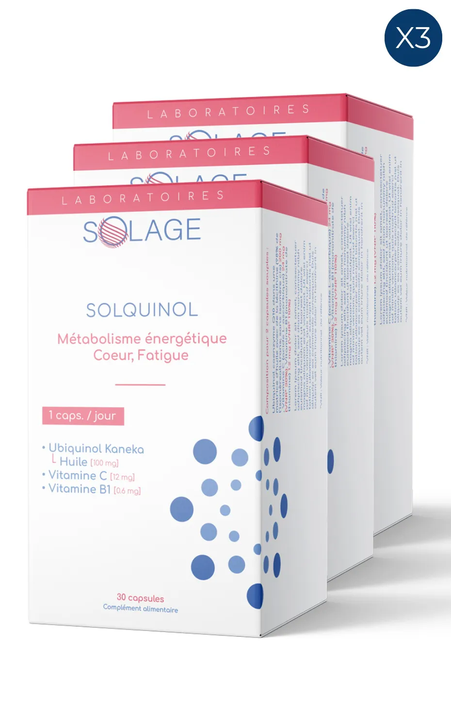 Pack 3x Solquinol